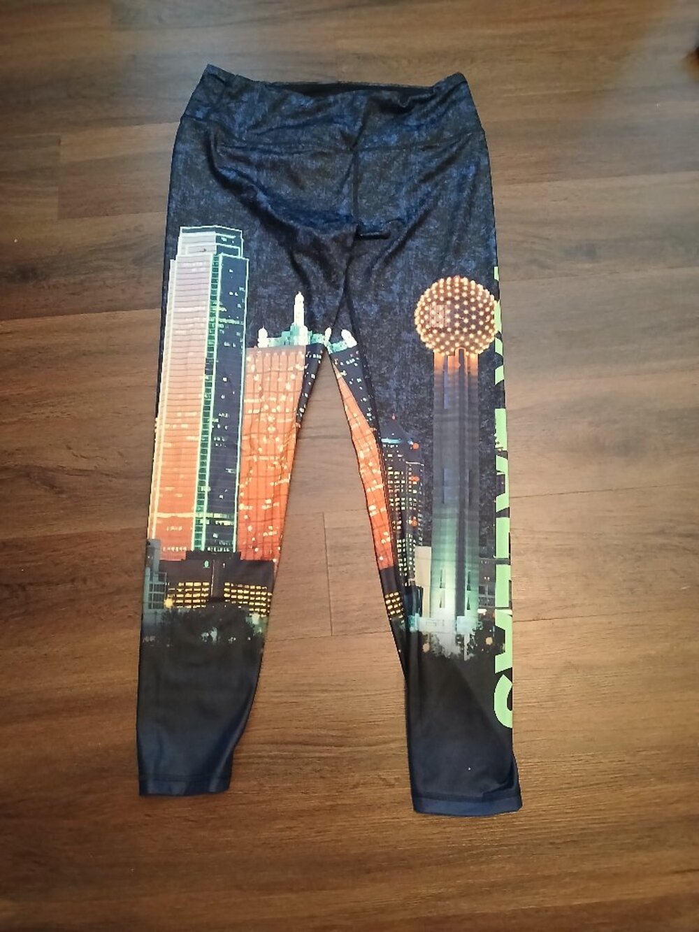 VSX Victoria's Secret DALLAS Leggings Large RARE Texas Knockout Tights